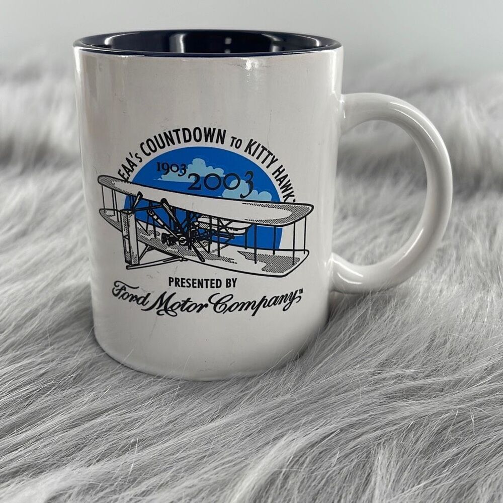 Ford Motor Company Kitty Hawk reproduction Wright bros airplane and flight 2003